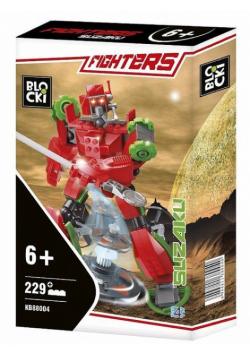 Klocki Blocki Fighters Suzaku 229 elementów