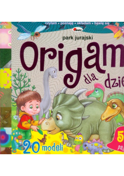 Origami dla dzieci Park jurajski
