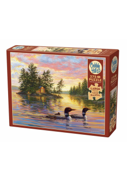 Puzzle 275 XL Spokojny wieczór G3
