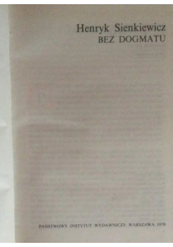 Pisma wybrane. Bez dogmatu