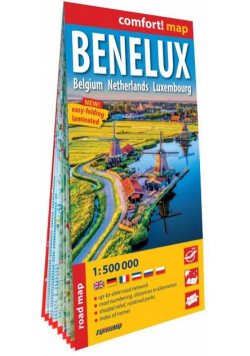 comfort!map Benelux. Belgia, Holandia, Luksemburg