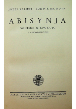 Abisynja 1935 r.