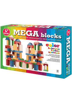 Klocki MEGA kolorowe
