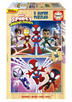 Puzzle 2x16 Spidey i Super-Kumple (drewniane)