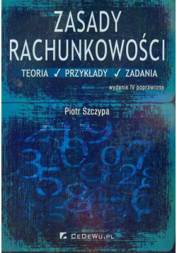 Zasady rachunkowości Teoria przykłady zadania