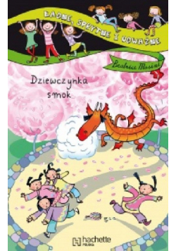 Dziewczynka smok Ładne sprytne i odważne