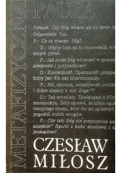 Metafizyczna pauza