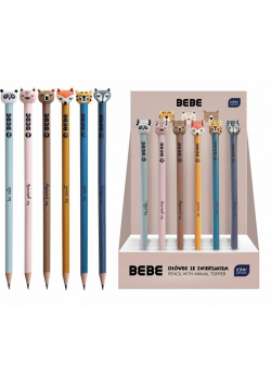 Ołówek ze zwierzakiem BB Friends (24szt)