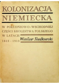 Kolonizacja Niemiecka