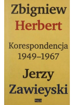 Herbert Zawieyski Korespondencja 1949 1967