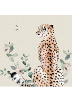 Karnet Swarovski kwadrat CL4709 Gepard