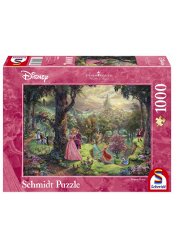 Puzzle 1000 SQ T. Kinkade Śpiąca Królewna 110749