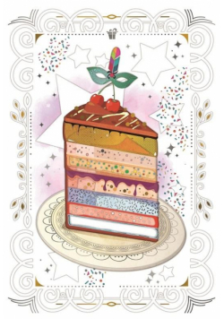 Karnet 12x18cm + koperta Ciacho