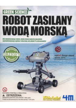 Robot zasilany wodą morską