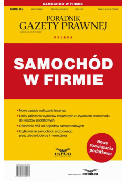Samochód w firmie
