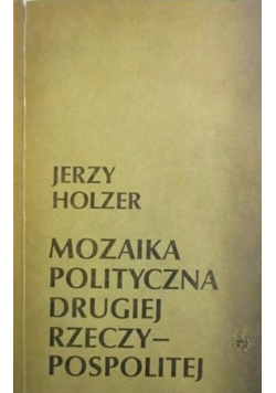 Mozaika polityczna Drugiej Rzeczypospolitej