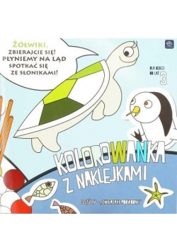 Kolorowanka z nakl. Podwodne Zwierzaki