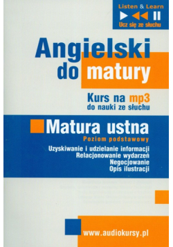 Angielski do matury Kurs na mp3 do nauki ze słuchu
