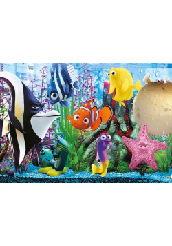 Puzzle ramkowe Gdzie jest Nemo 15