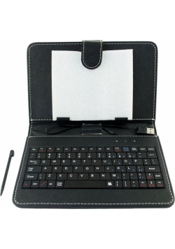 Etui na tablet z klawiaturą USB + rysik