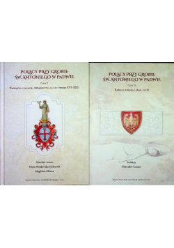 Polacy przy grobie Św Antoniego w Padwie Tom 1 i 2