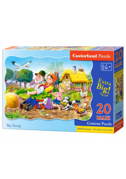 Puzzle Maxi Konturowe: Big Turnip 20