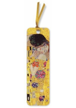 Zakładka do książki BKMK18 Pocałunek Gustav Klimt