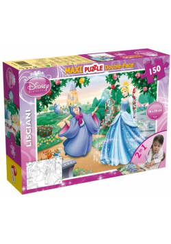 Puzzle dwustronne Maxi 150 Kopciuszek