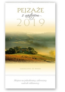 Kalendarz 2019 Reklamowy Pejzaże z nastrojem RW12