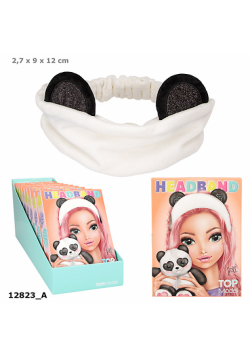 Opaska kosmetyczna z uszkami Top Model  BEAUTY&ME 12823A