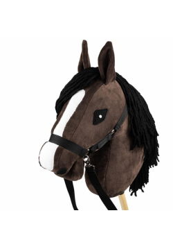 Hobby Horse Skippi. Koń na kiju gniady