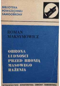 Obrona ludności przed bronią masowego rażenia