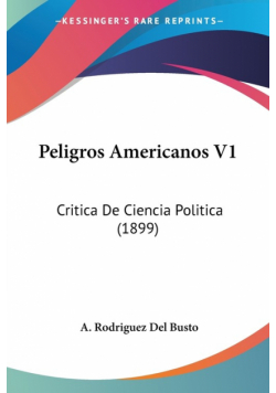 Peligros Americanos V1
