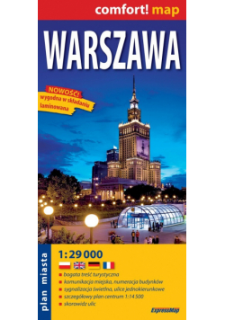 Warszawa Plan miasta 1: 29 000