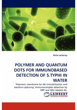 Polymer And Quantum Dots For Immunobased Detection Of S.typhi In Water