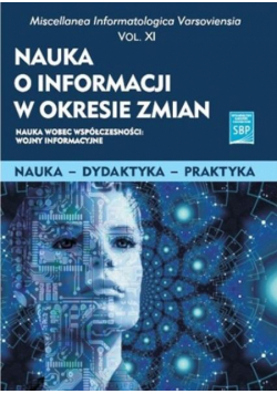 Nauka o informacji w okresie zmian vol.XI