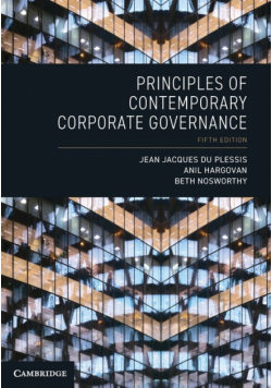 Principles of Contemporary Corporate Governance