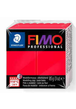 Masa termoutwardzalna Fimo 85g czerwony