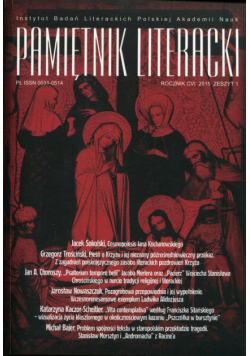 Pamiętnik Literacki 1/2015