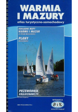 Warmia i Mazury atlas turystyczno-samochodowy