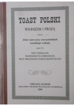Toast Polski wierszem i prozą