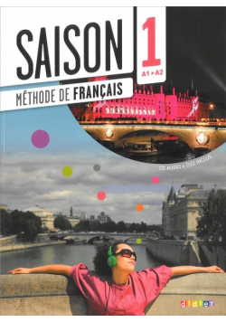 Saison 1 podręcznik + CD Audio + DVD poziom A1-A2