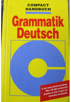 Grammatik Deutsch