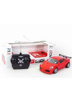 Auto na radio 28 cm bez ładowarki czerwone