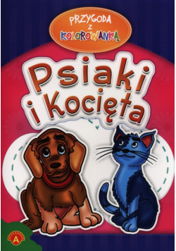 Przygoda z kolorowanką Psiaki i kocięta