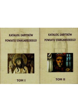 Katalog zabytków powiatu stargardzkiego Tom 1 i 2