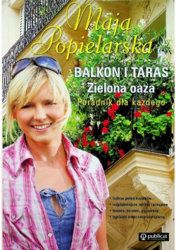 Balkon i taras zielona oaza