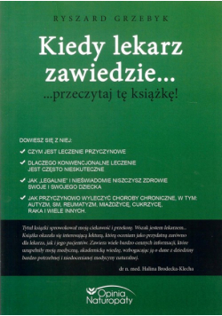 Kiedy lekarz zawiedzie... przeczytaj tę książkę!