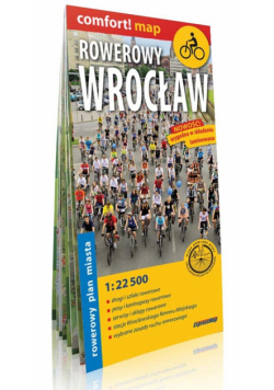 Rowerowy Wrocław Rowerowy plan miasta 1:22 500