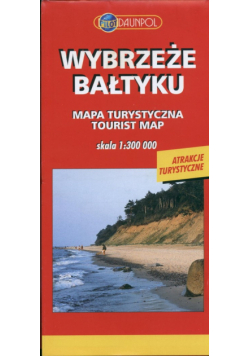 Wybrzeże Bałtyku Mapa turystyczna 1: 300 000
